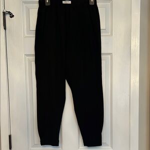 Aritzia Babaton Women’s Black Crepe Lined Jogger Pants